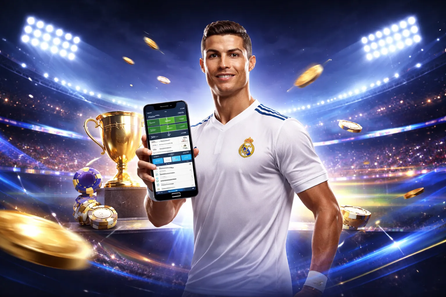 Giao diện cá cược bóng đá Bet882026 trên điện thoại di động